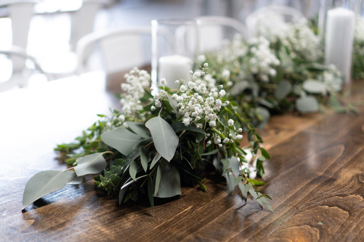 eucalyptus and succulent garland Garland
